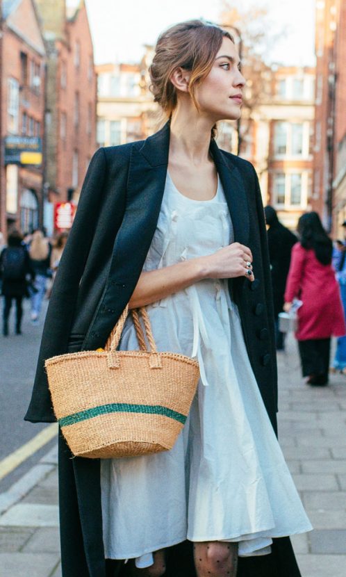 The Cult Bag You Need This Spring Look Magazine From Alexa Chung To Blogger Lucy Williams The Straw Bag Is Making A Strong Case For Being Spring S Most Wanted