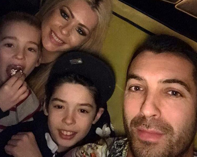 Nicola McLean and family