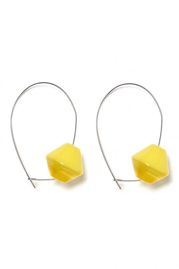 United Colors of Benetton Yellow Earrings, £12.95