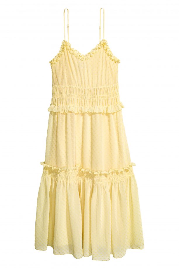 H&M Yellow Sun Dress, £49.99