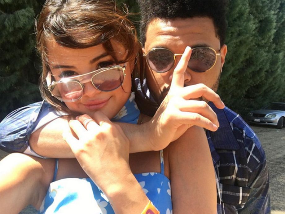 Selena Gomez and The Weeknd
