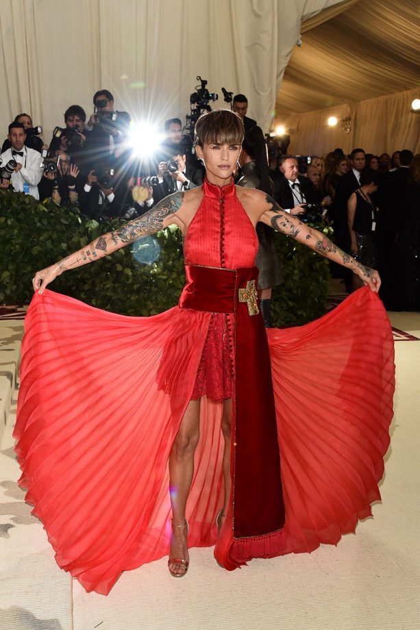 Ruby Rose At The Met Gala 2018