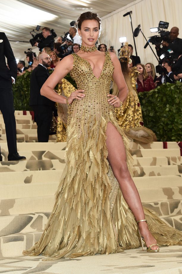 Irina Shayk At The Met Gala 2018