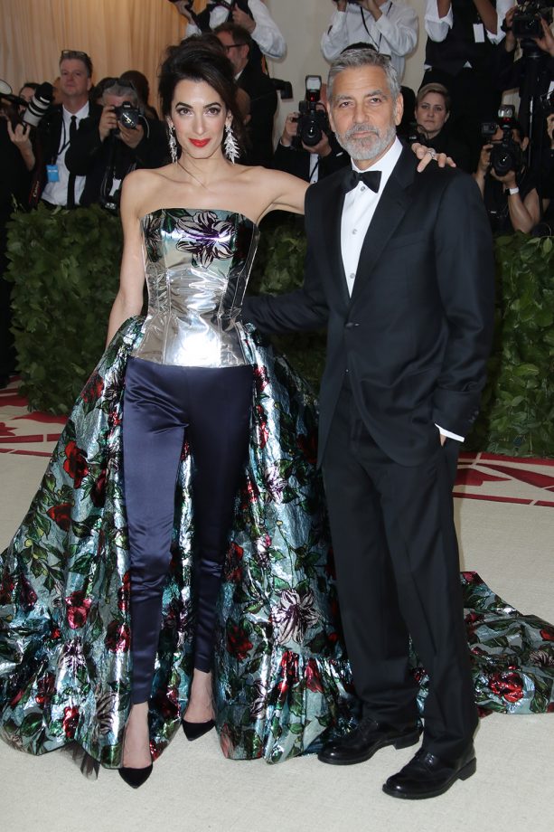 Amal Clooney And George Clooney At The Met Gala 2018