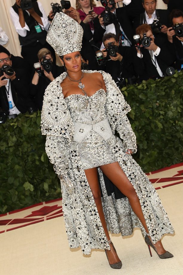 Rihanna At The Met Gala 2018
