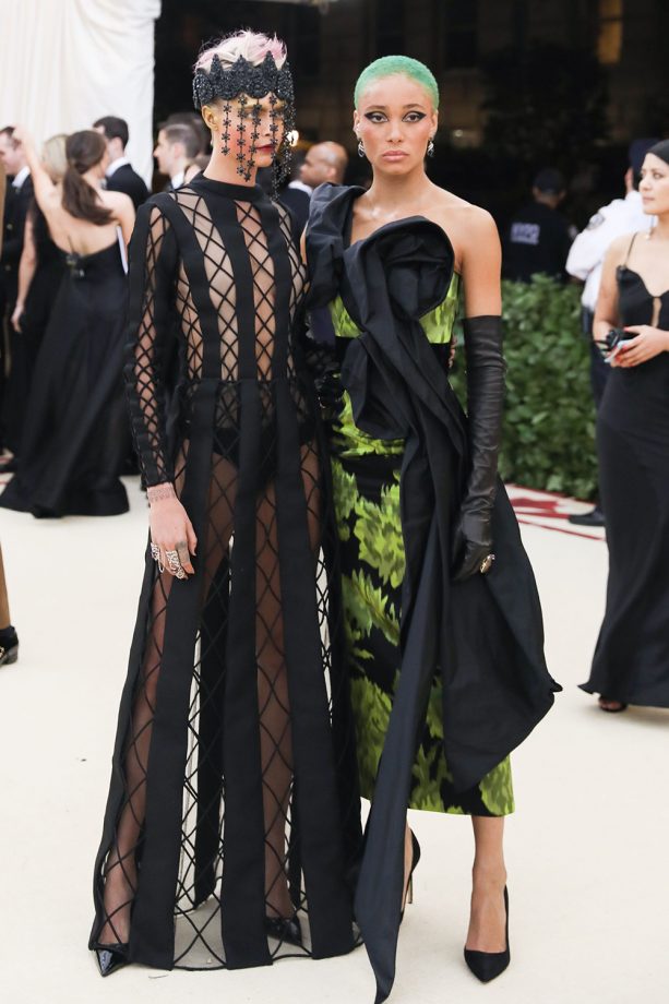 Cara Delevingne And Adwoa Aboah At The Met Gala 2018