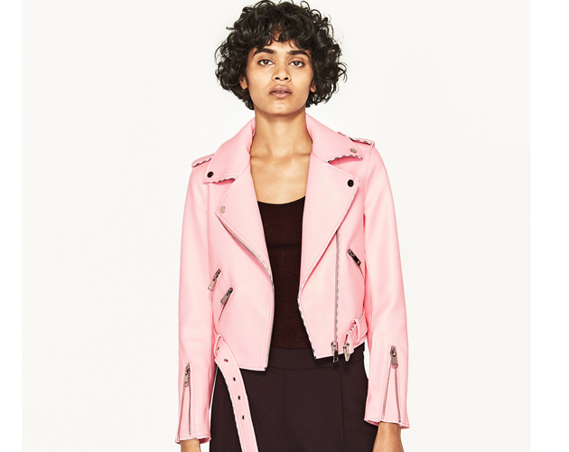Zara Pink Leather Biker Jacket Cairoamani Com Zara Jacket The Next Set To Go Viral Pink Leather Blush Pearls Twirls
