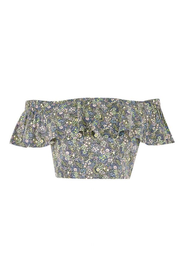 Topshop Limited Edition Liberty Print Flower Top, £34