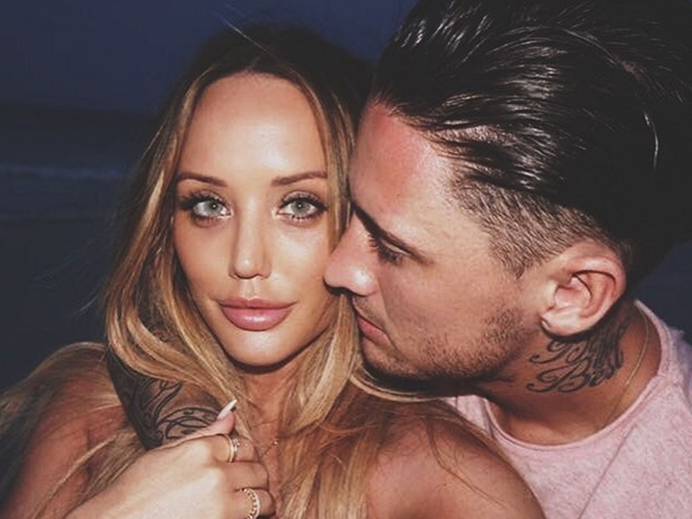 Charlotte Crosby and Stephen Bear