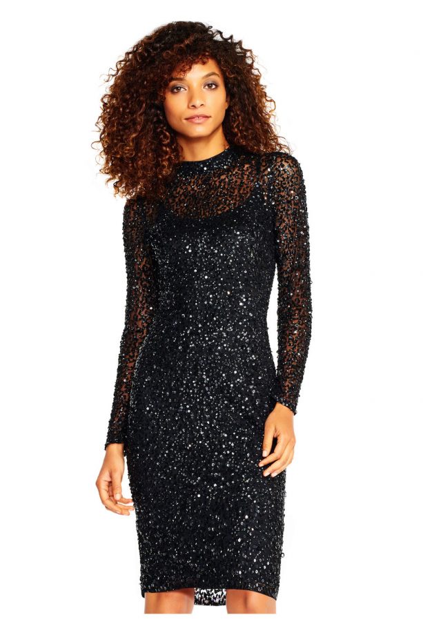 sequin dress
