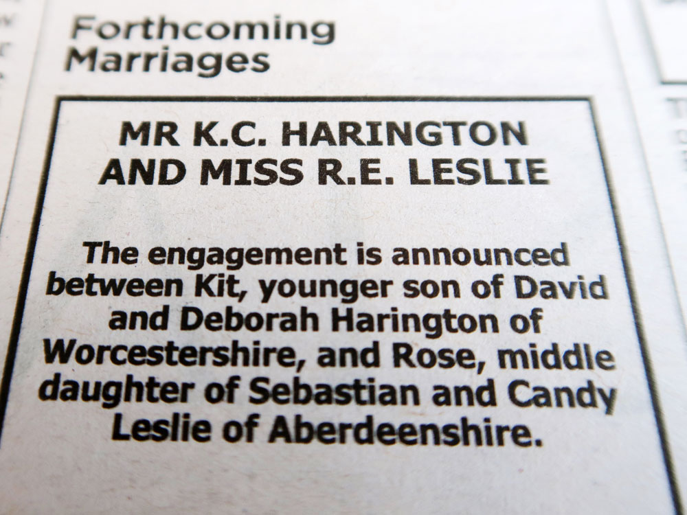 Rose Leslie and Kit Harington's engagement announcement
