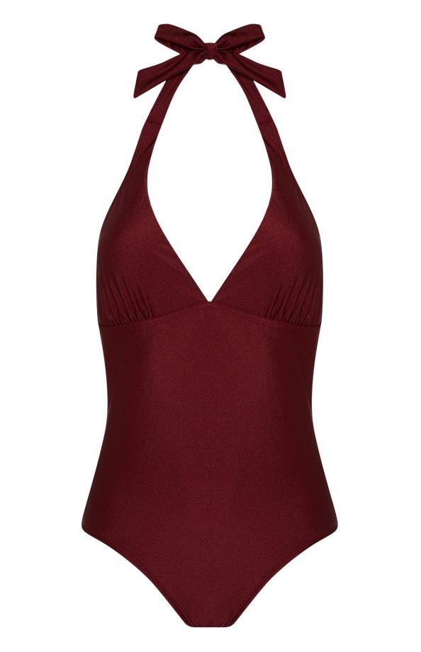 Primark Burgundy Swimsuit, £8