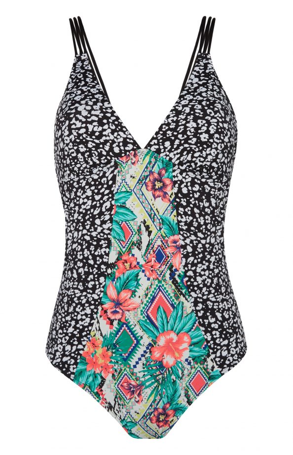 Primark Clash Print Swimsuit, £10
