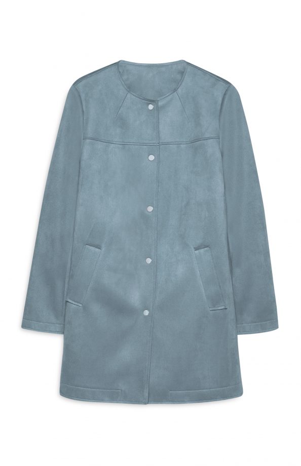 Primark Suedette Coat, £25