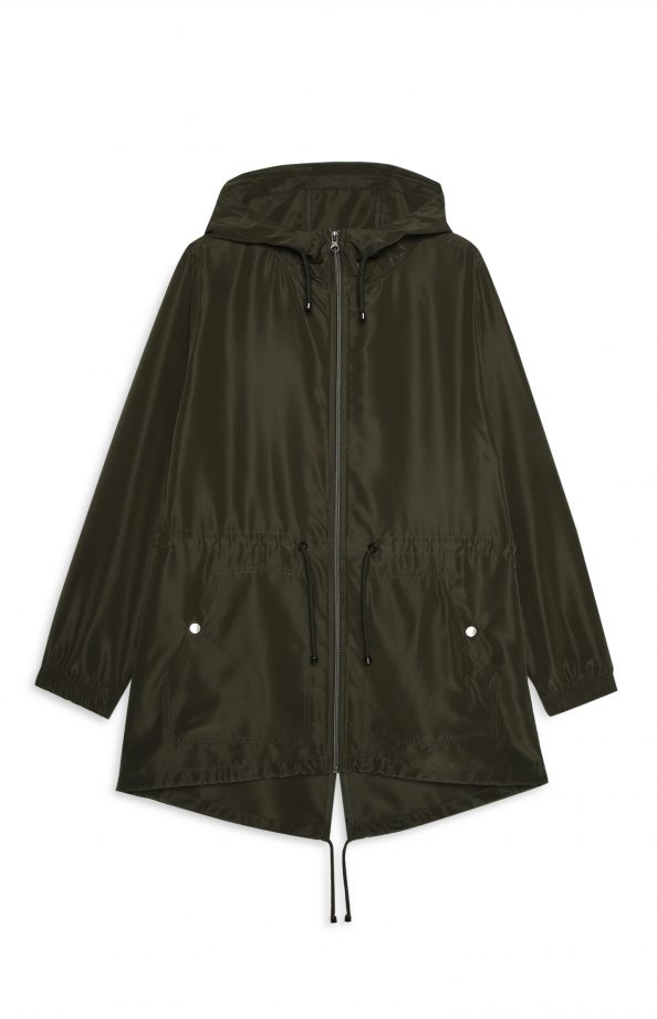 Primark Khaki Coat, £9