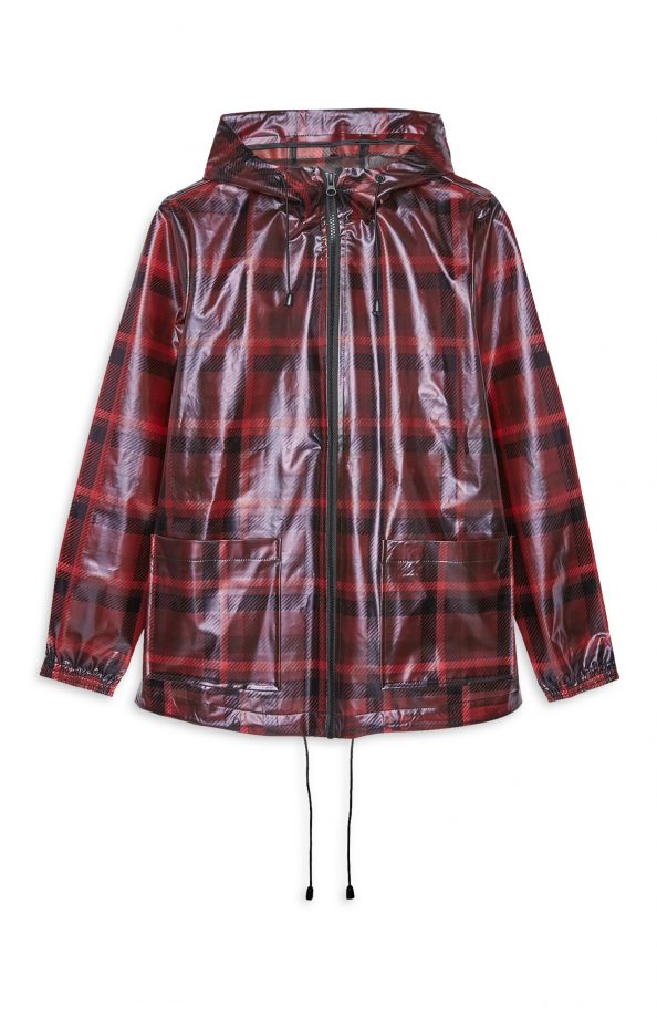 Primark Check Rain Mac, £25
