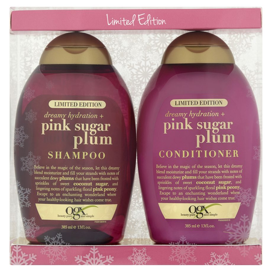 OGX Limited Edition Pink Sugar Plum Gift Set, £7.50