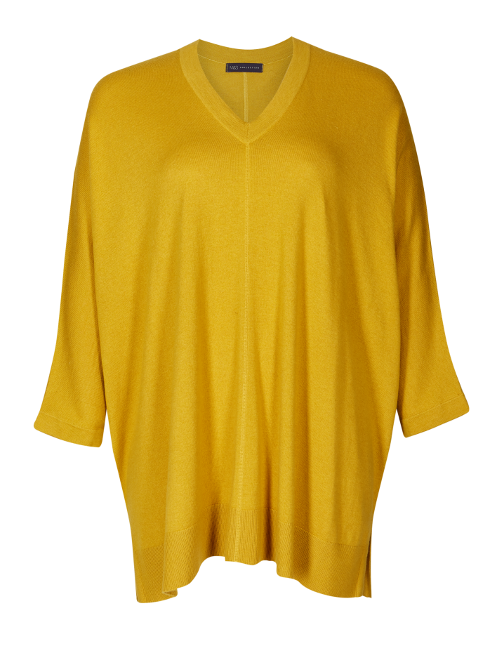 , M&S Curve 3/4 Sleeve Jumper, £35