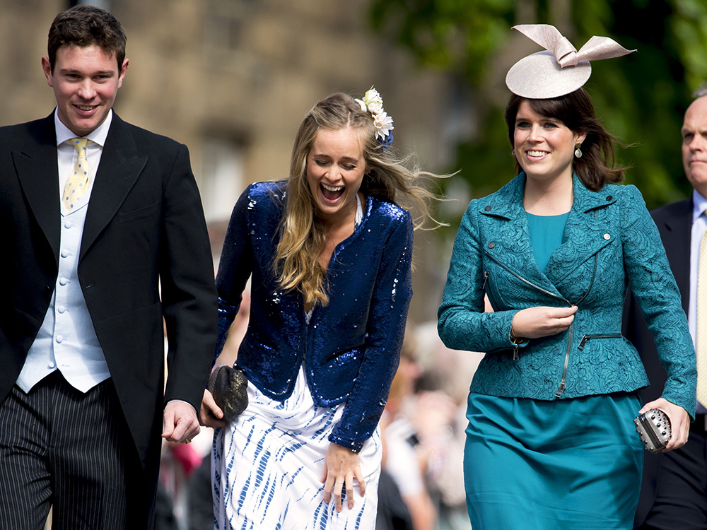 Jack Brooksbank, Cressida Bonas and Princess Eugenie