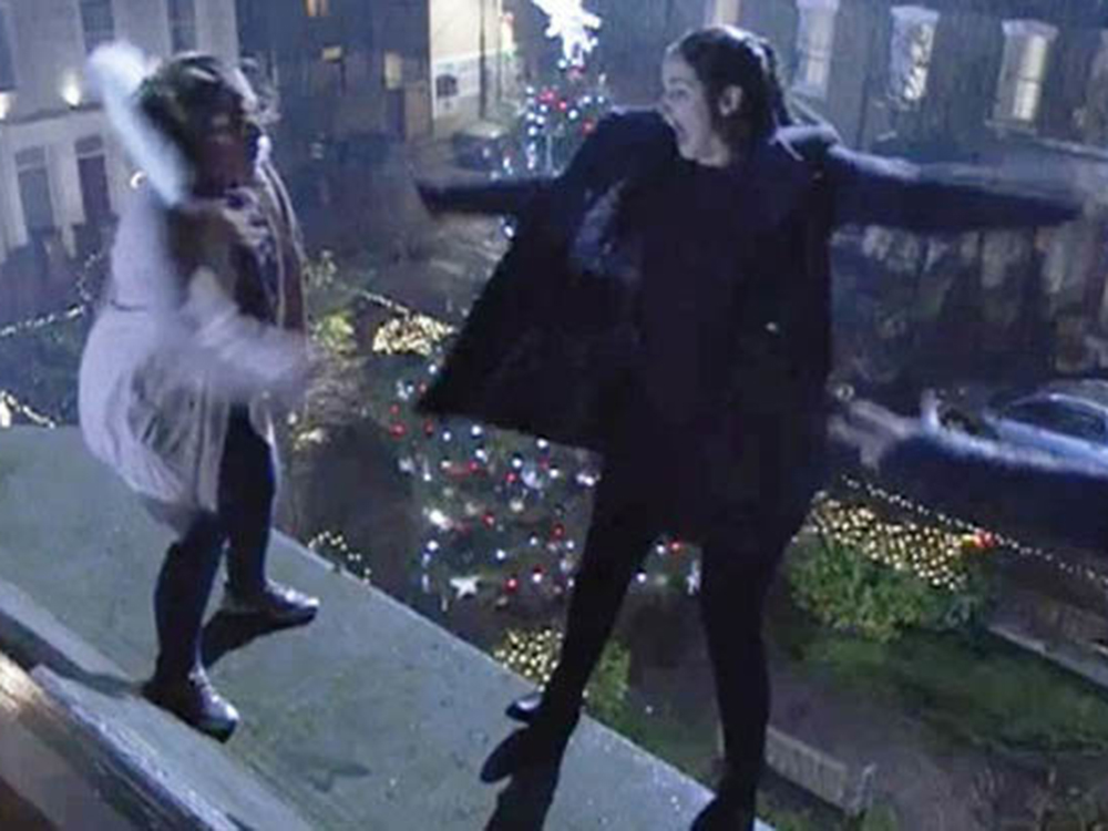 jacqueline jossa and lorna fitzgerald on eastenders