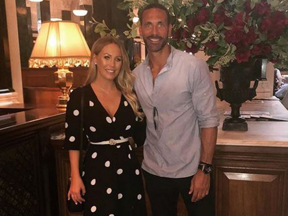 kate wright and rio ferdinand