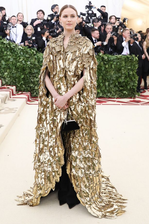 Evan Rachel Wood At The Met Gala 2018