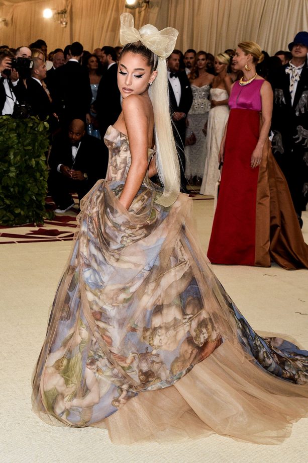 Ariana Grande At The Met Gala 2018