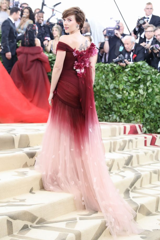 Scarlett Johansson At The Met Gala 2018