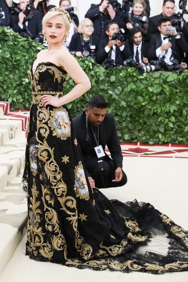 Emilia Clarke At The Met Gala 2018
