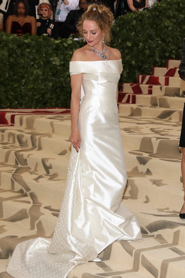 Uma Thurman At The Met Gala 2018