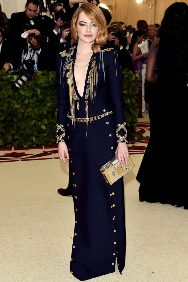 Emma Stone At The Met Gala 2018