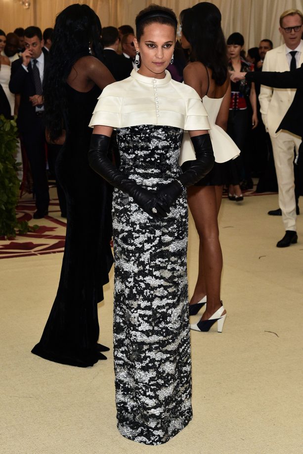 Alicia Vikander At The Met Gala 2018