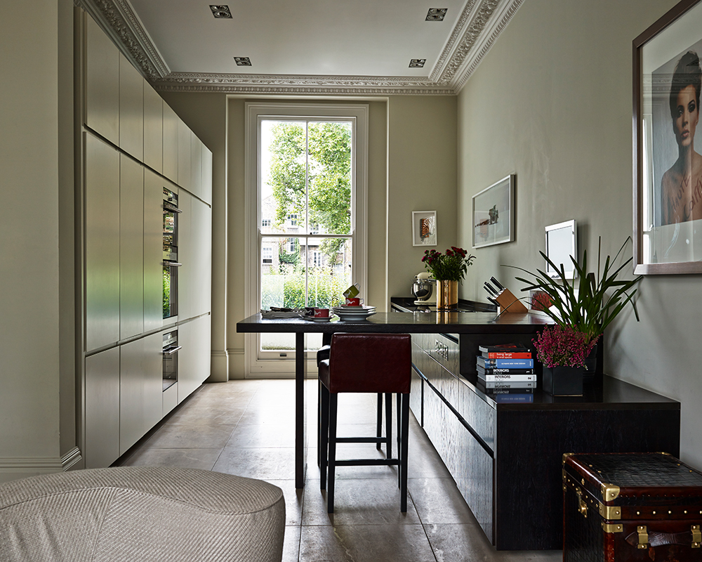Dark London home