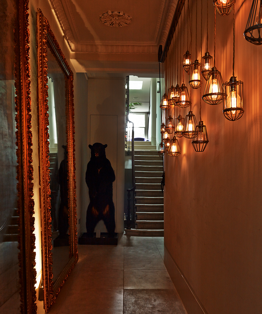 Dark London home