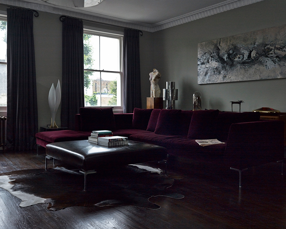 Dramatic London home