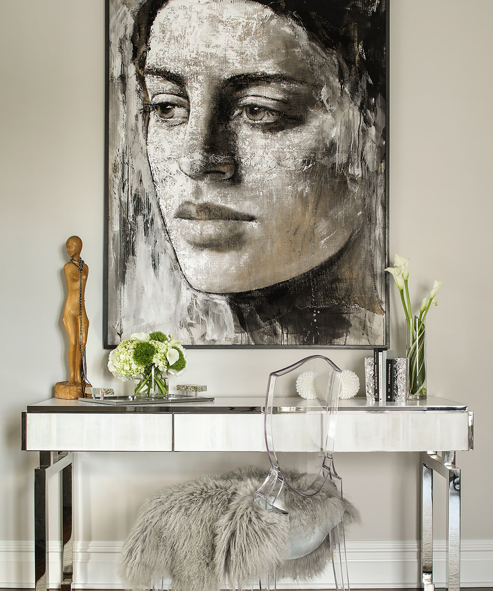 Art-filled, East Coast home, designed by Karen B. Wolf Interiors