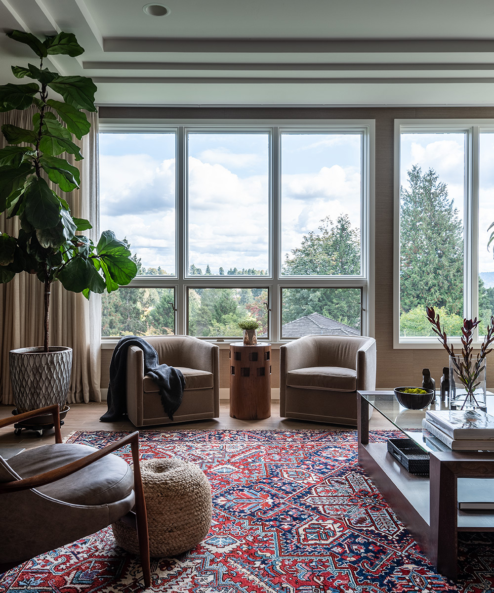 mid-century modern home