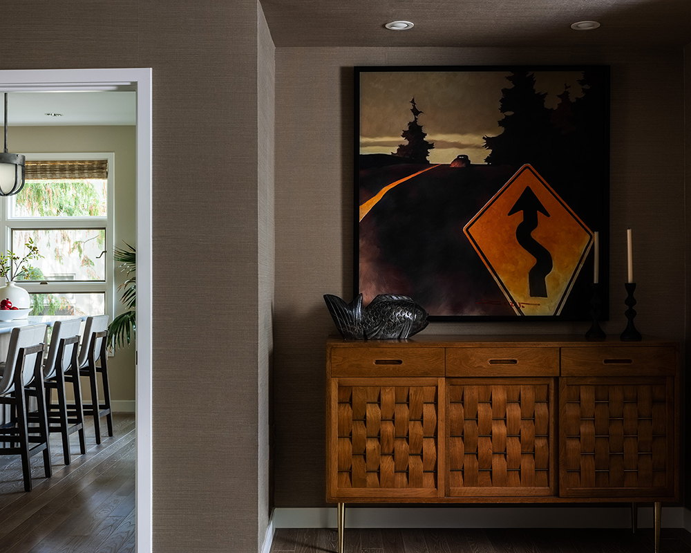 mid-century modern home