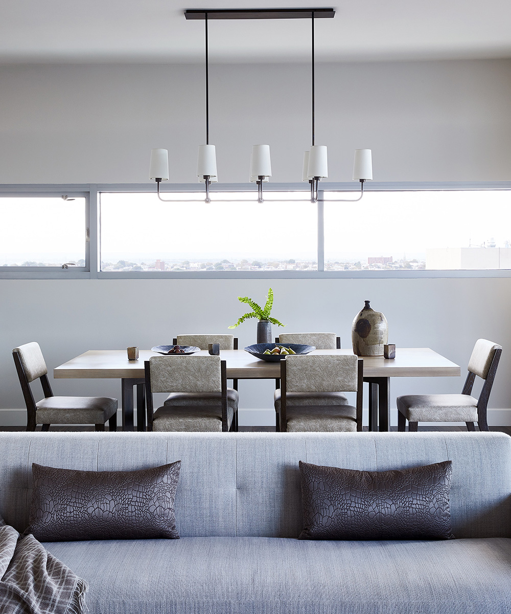 Modern penthouse suite at the W Hotel