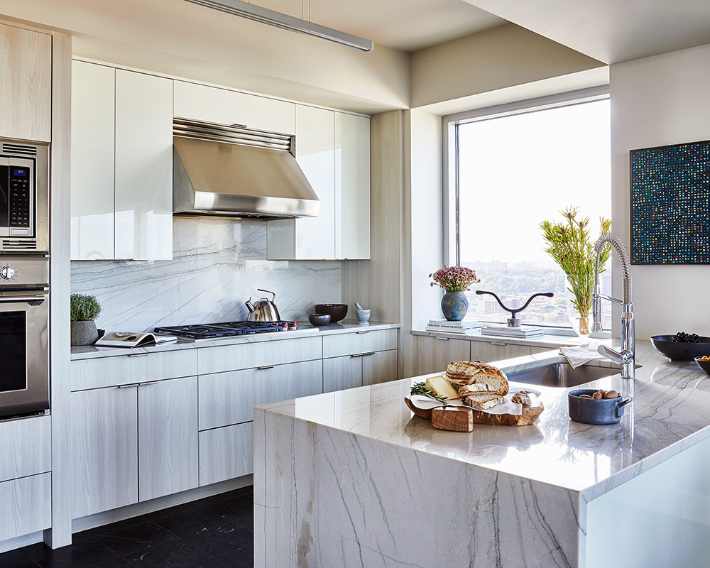 Modern penthouse suite at the W Hotel