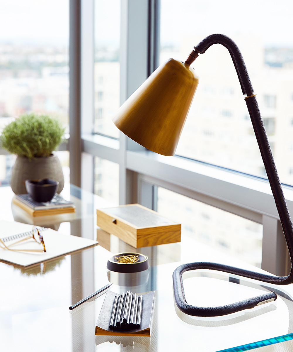 Modern penthouse suite at the W Hotel