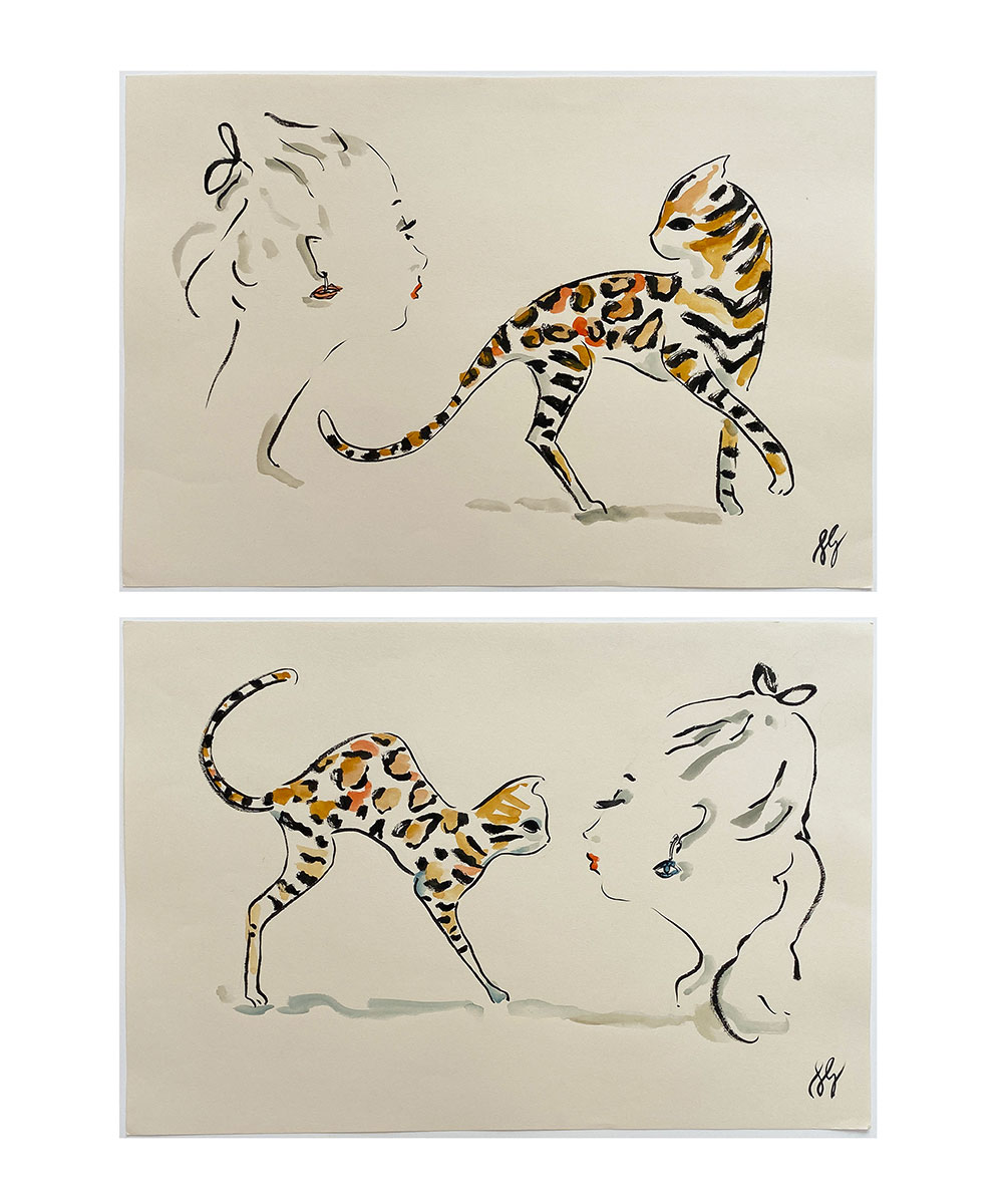 Susannah-Garrod-Feline-Pair