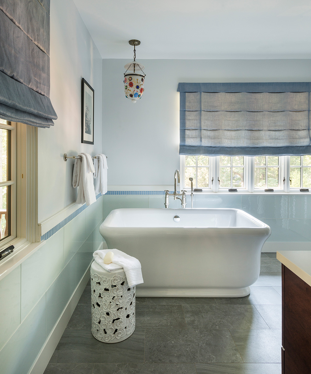 Colourful New England home