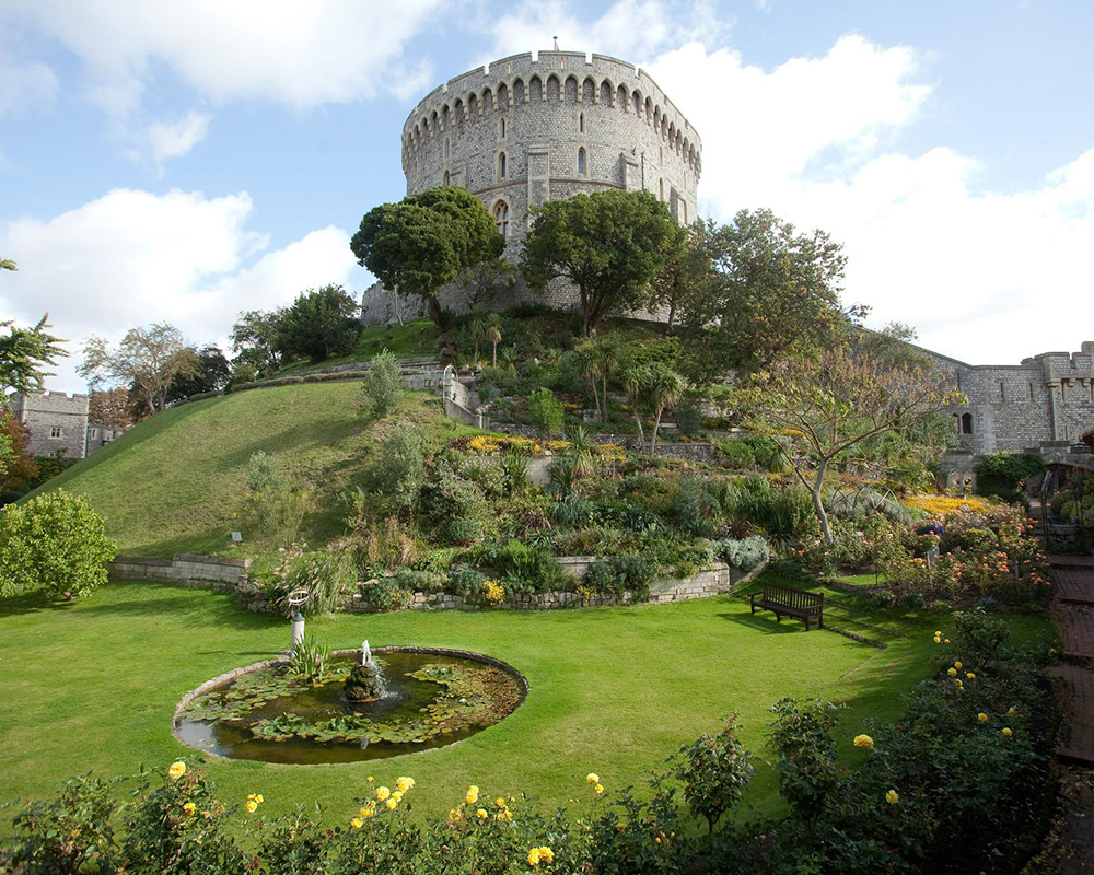 East Terrace Garden Windsor Castle