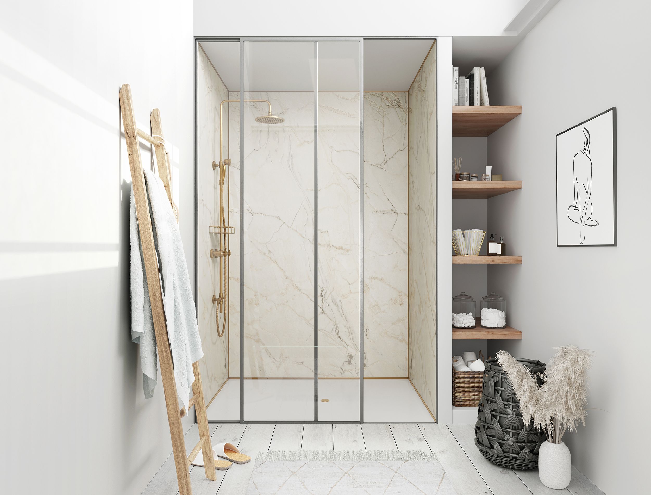 Shower room ideas. Showerwall