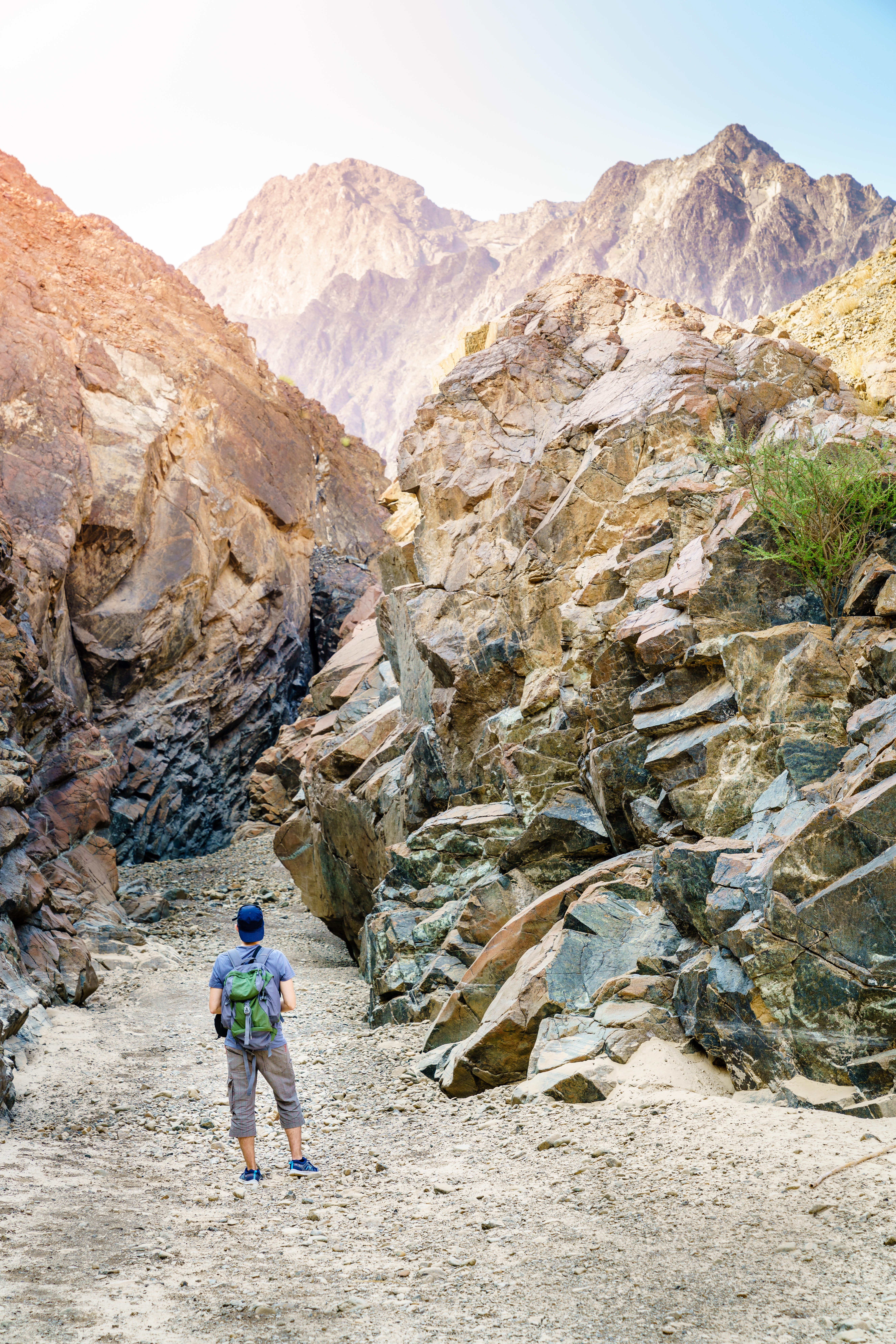 Hiking in Hatta Dubai