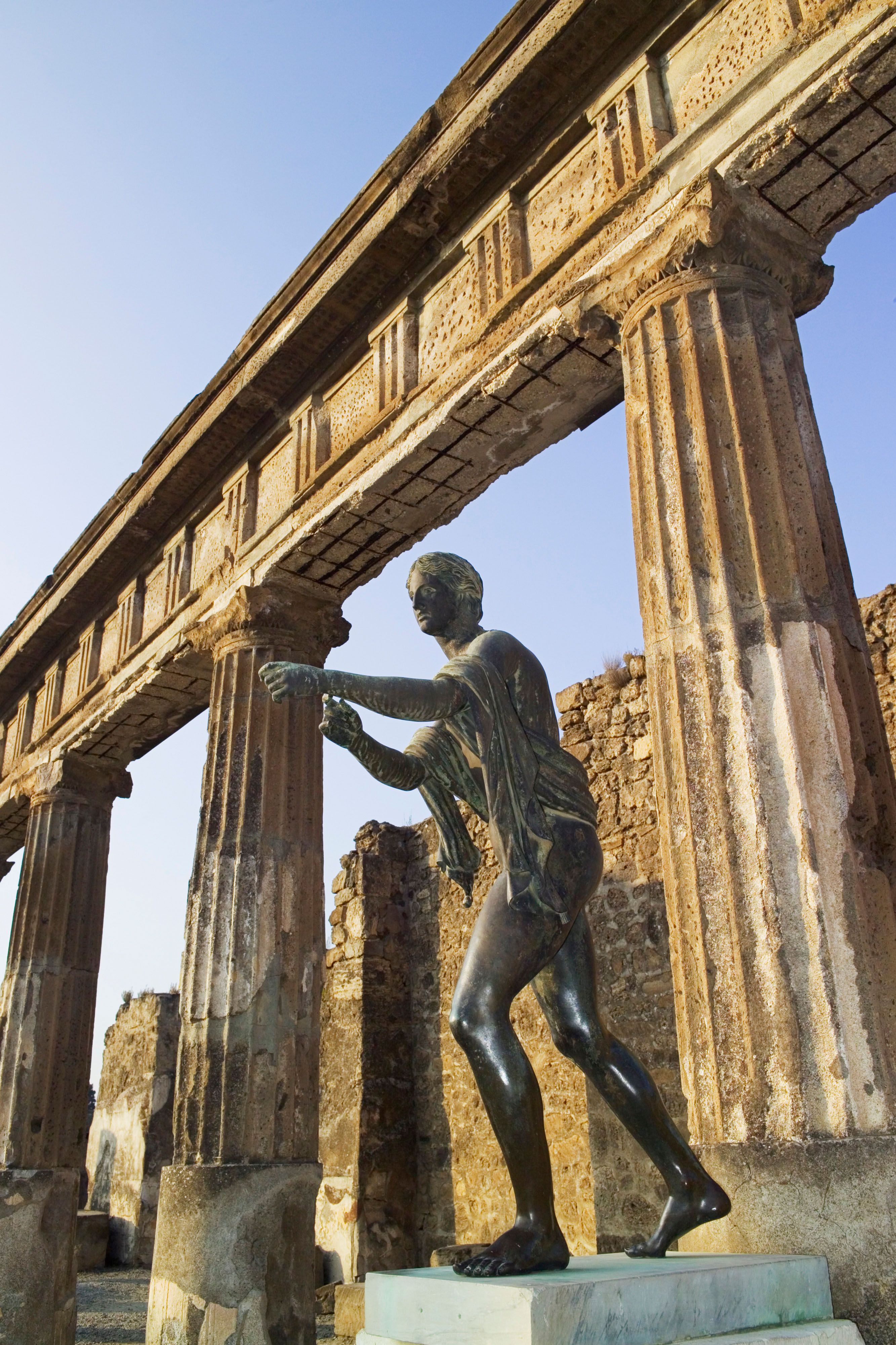 The ruins of Pompeii, Italy